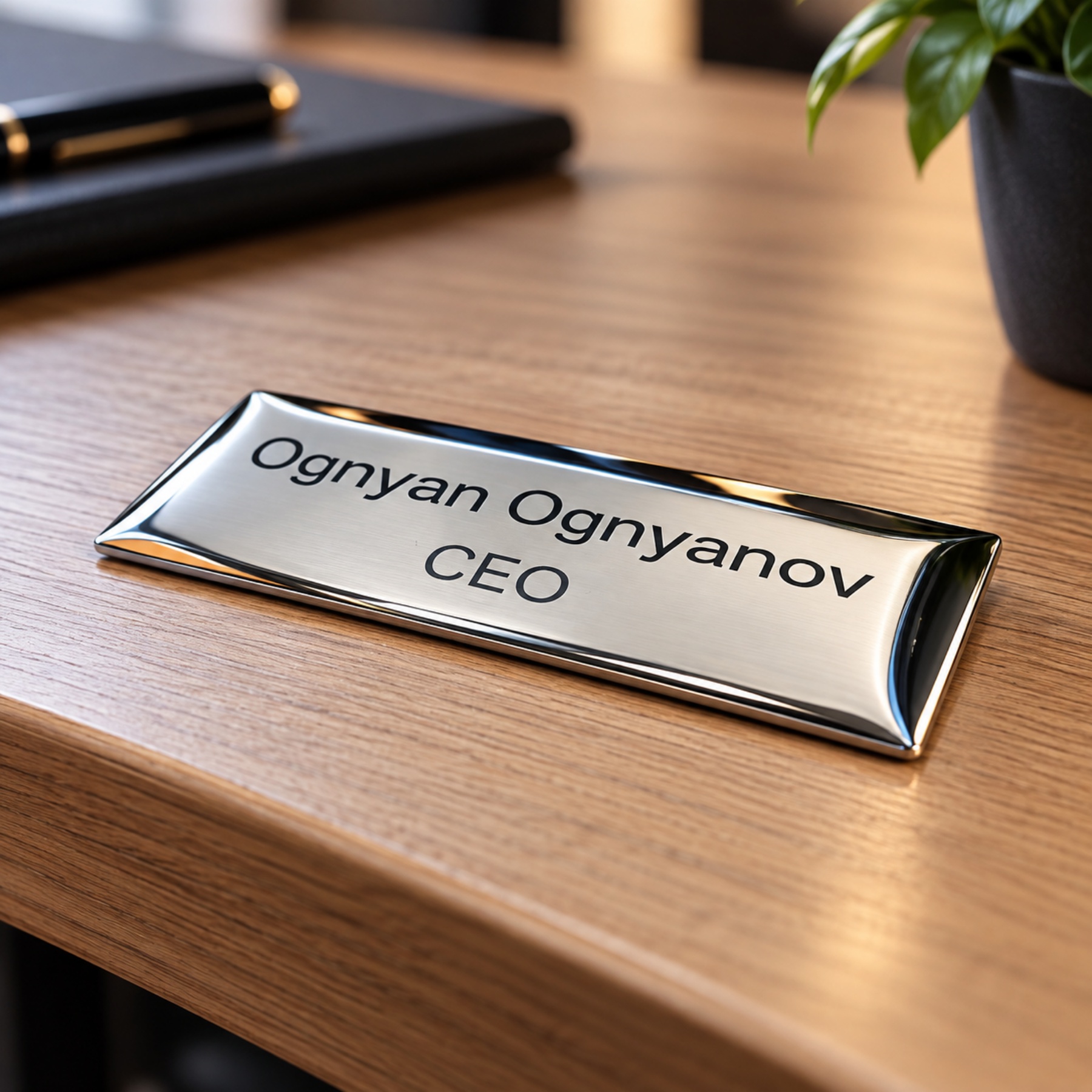 Табелка за врата/бюро с име и позиция